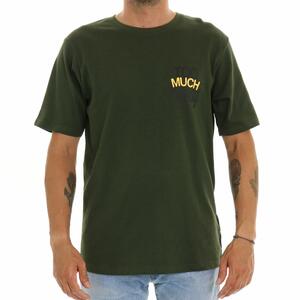 T-SHIRT STAMPATA SOLID MILITARE